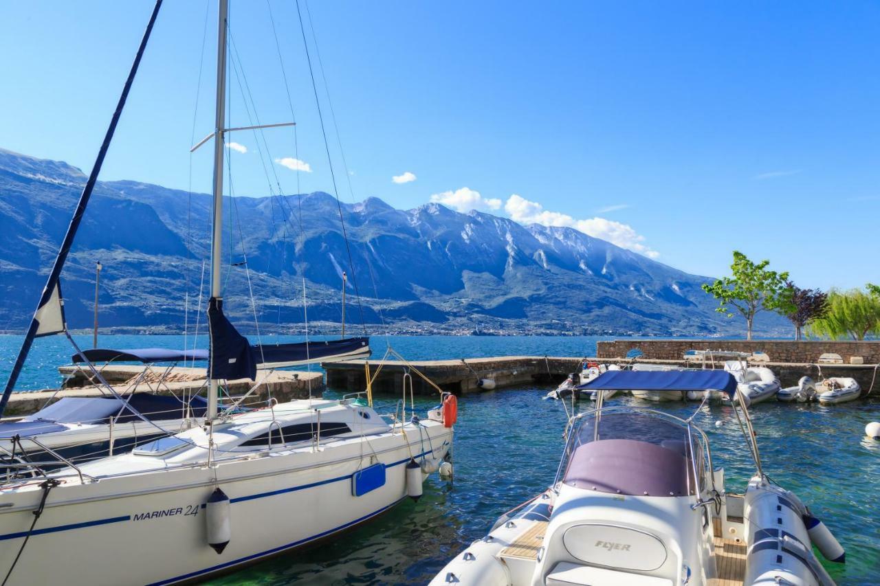 Hotel Leonardo Da Vinci Limone sul Garda Bagian luar foto